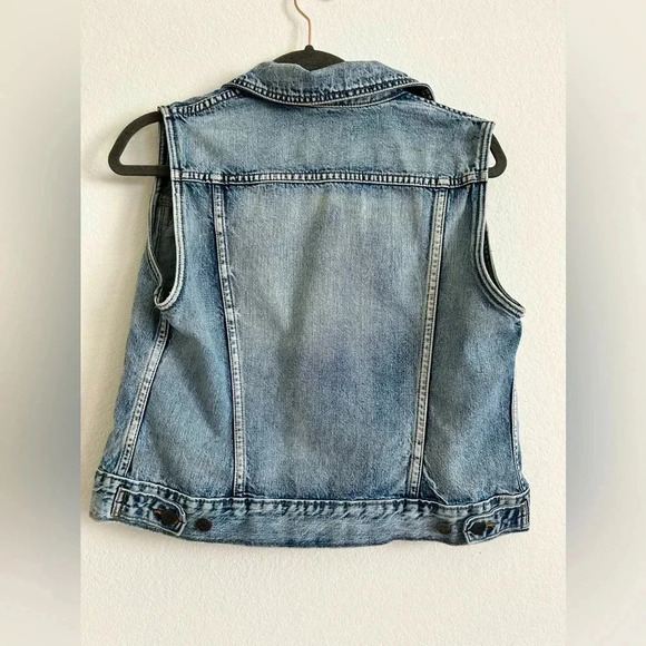 JCrew Indigo Denim Women’s Vest - Picture 5 of 5